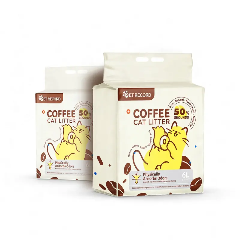 PET RECORD ทรายแมว 2KG 6L มีประสิทธิภาพในการดับกลิ่น - ภาพที่ 6
