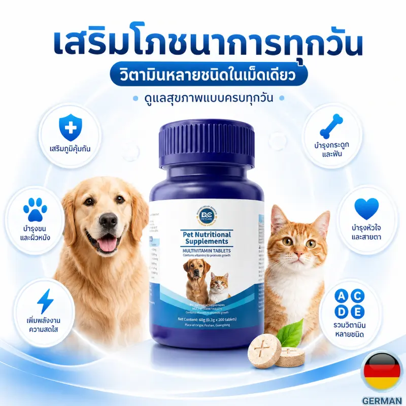 PetClear วิตามินรวม สุนัข แมว บำรุงขน ลดขนร่วง… - ภาพที่ 5