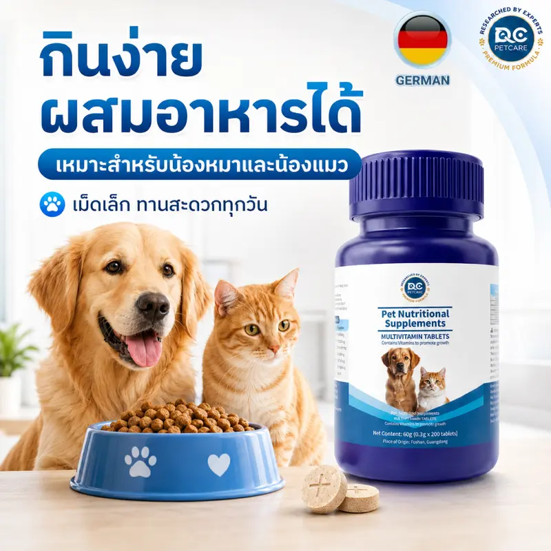 PetClear วิตามินรวม สุนัข แมว บำรุงขน ลดขนร่วง… - ภาพที่ 6