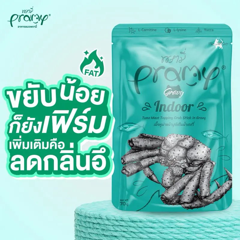 PRAMY แบบลัง อาหารเปียกสำหรับแมวโต… - ภาพที่ 5