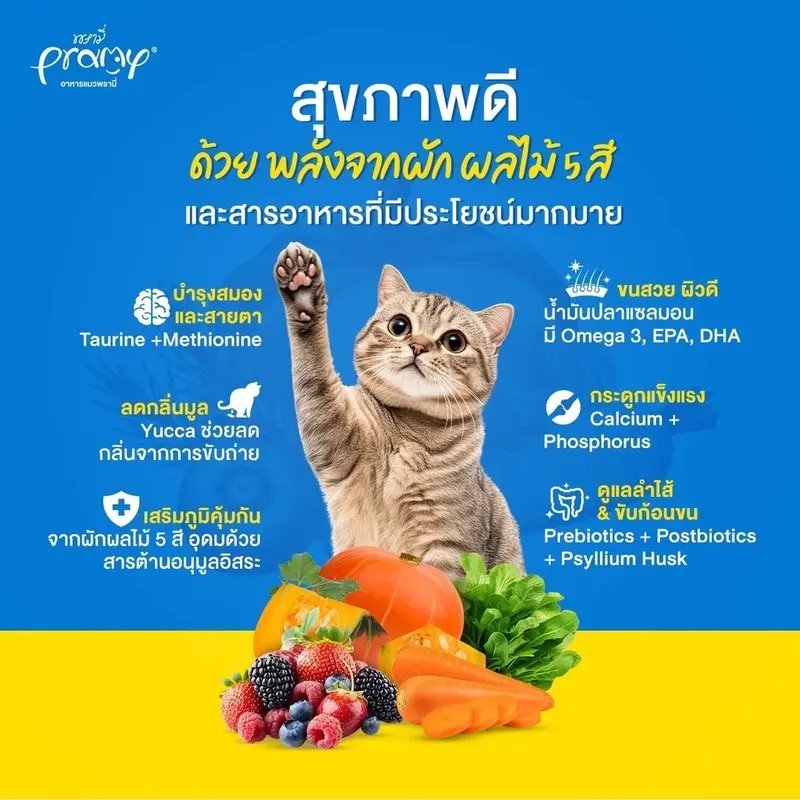 Pramy Carnivore อาหารเม็ดแมว พรามี่ คาร์นิวอร์ ขนาด 1… - ภาพที่ 5