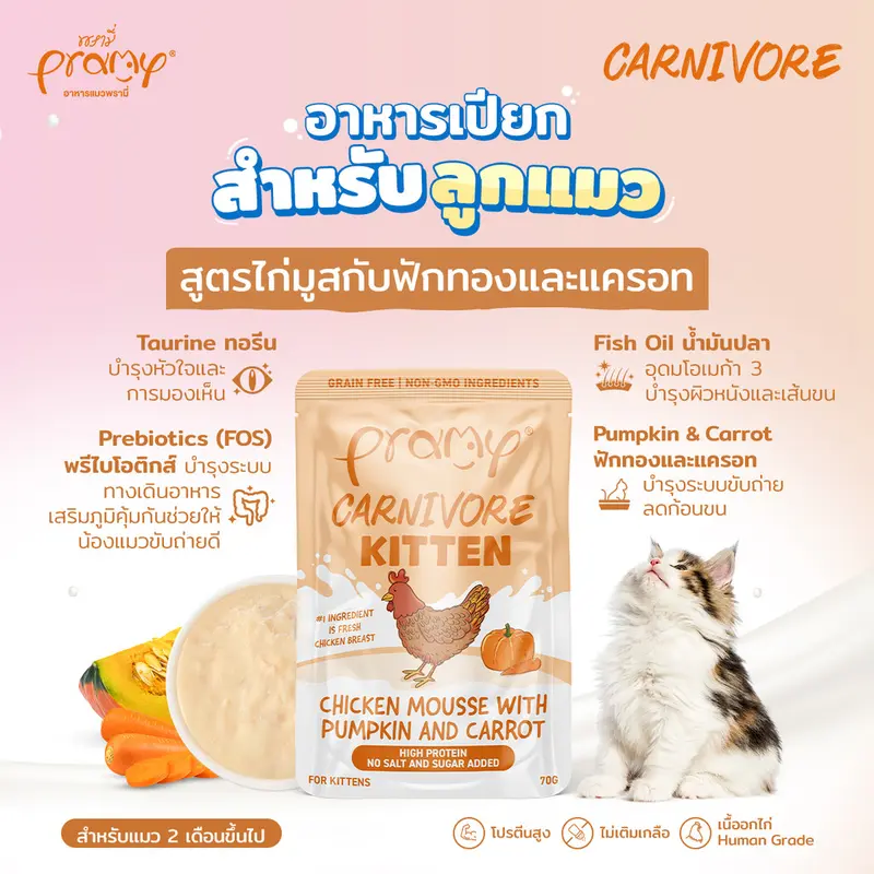Pramy Carnivore อาหารเปียกแมว… - ภาพที่ 4