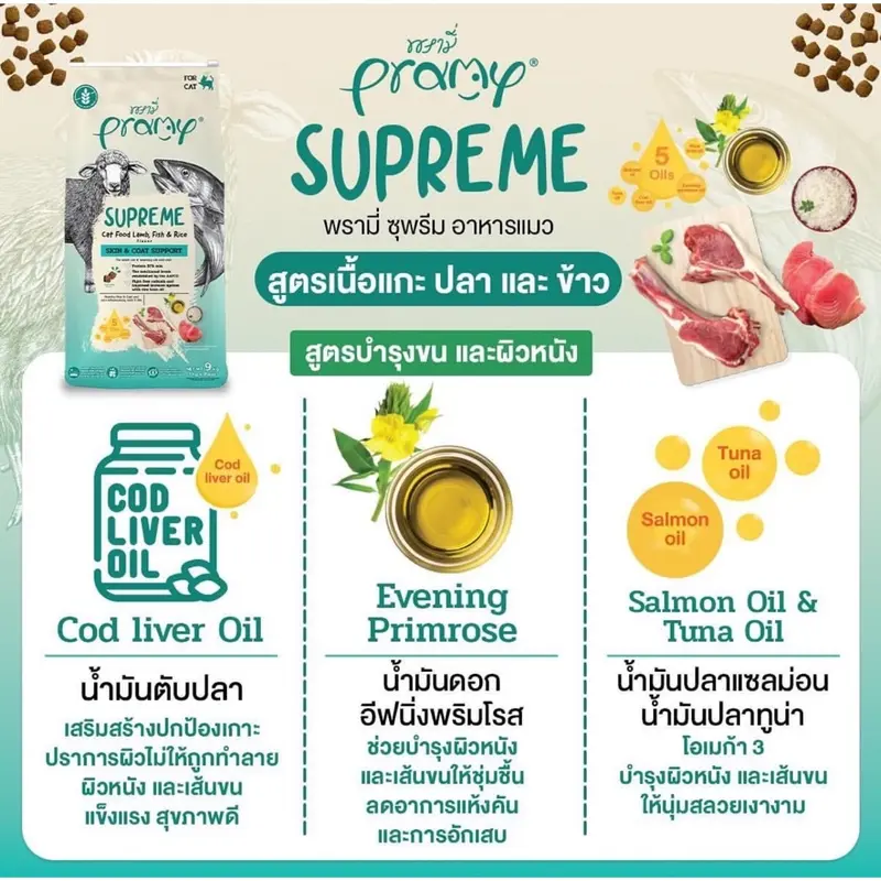 Pramy Supreme อาหารเม็ดแมว… - ภาพที่ 5