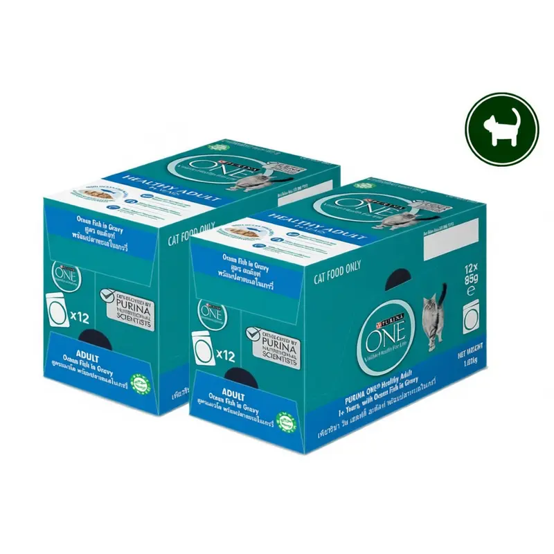 Purina One Pouch - อาหารแมวเปียก 5 รส ยกลัง 70gx24ซอง - ภาพที่ 4