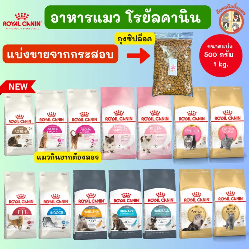ของแท้! (แบ่งขายจากกระสอบ) Royal Canin (โรยัล คานิน…