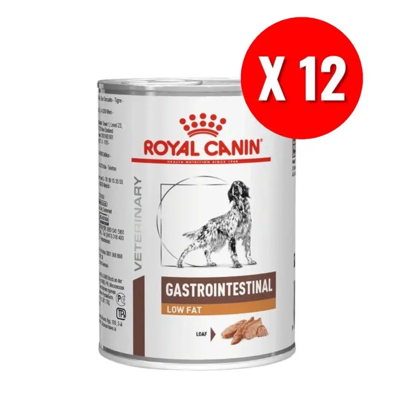 Royal Canin Gastrointestinal Low Fat Dog 420 กรัม 12…