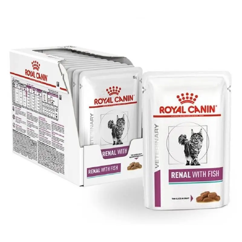 Royal Canin Renal with fish Pouch ขนาด 85กรัม x 12 ซอง… - ภาพที่ 4