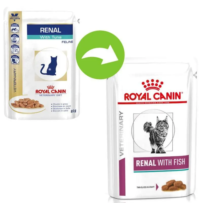 Royal Canin Renal with fish Pouch ขนาด 85กรัม x 12 ซอง… - ภาพที่ 5