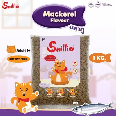 Smillie อาหารแมว สูตรสารอาหารครบถ้วน ขนาด 1 กก.… - ภาพที่ 6