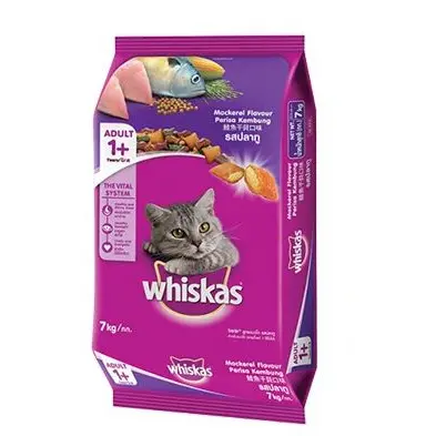 Whiskas อาหารแมว ชนิดแห้ง แบบเม็ด